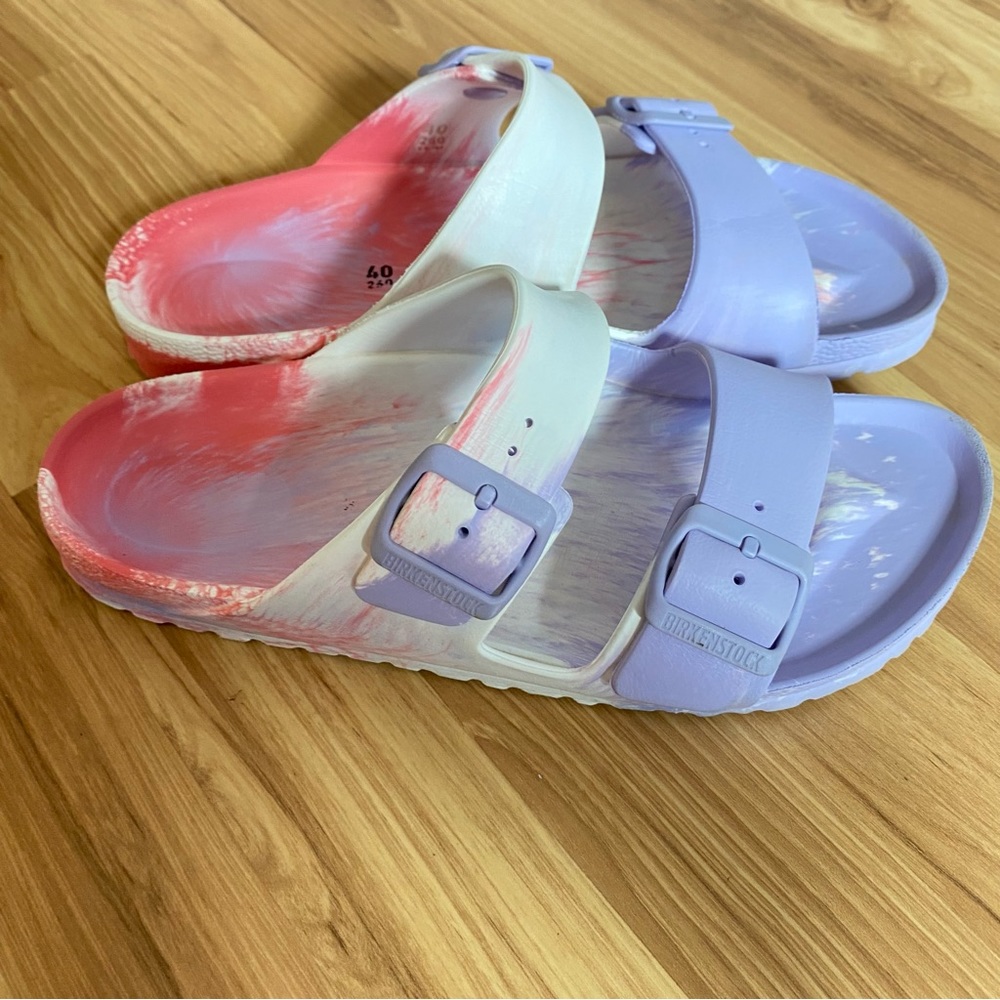 Birkenstock Arizona Eva Sandal Pink Multi Sandal Size 40 W9/M7